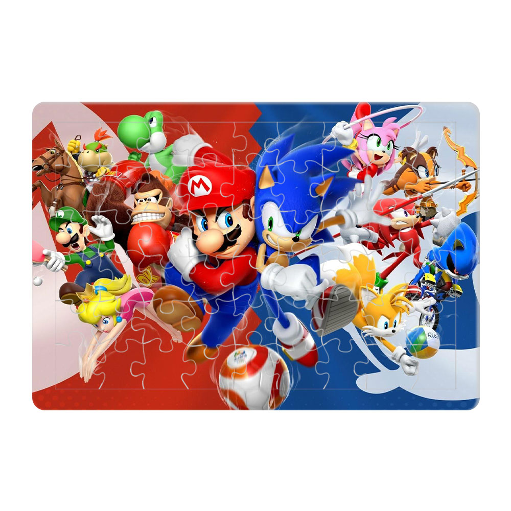 پازل 54 تکه طرح ماریو مدل P1082