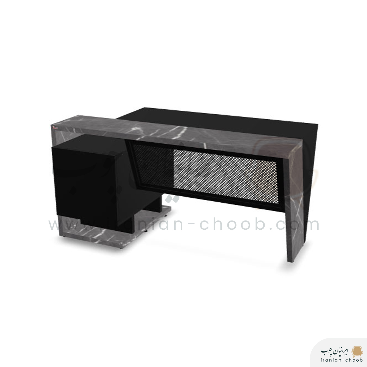 میز کارشناسی مدل وربانا پایه فلزی