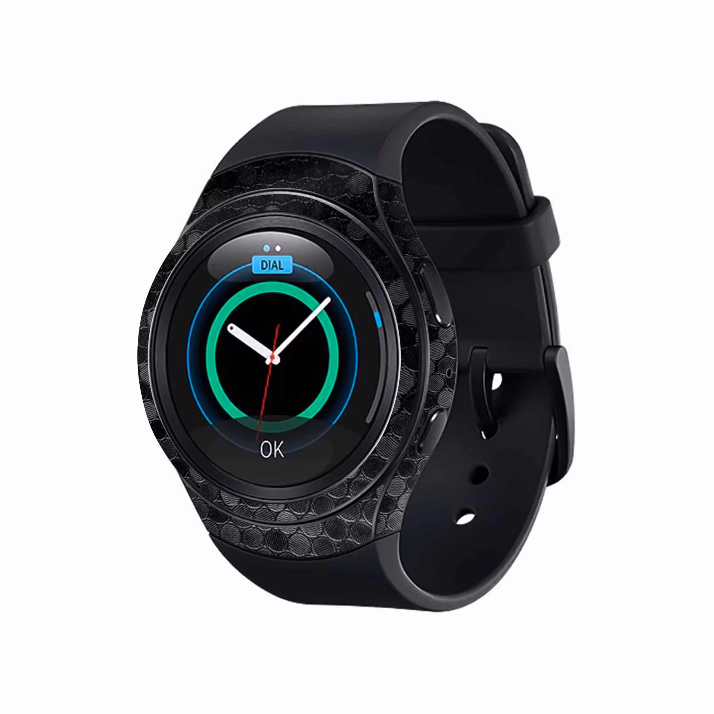 برچسب ماهوت طرح Honey-Comb-Circle مناسب برای ساعت هوشمند سامسونگ Galaxy Gear S2