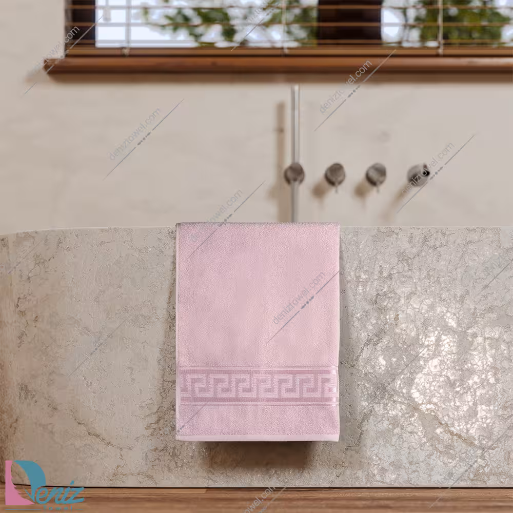 حوله استخری طرح رومی رنگ کالباسی
