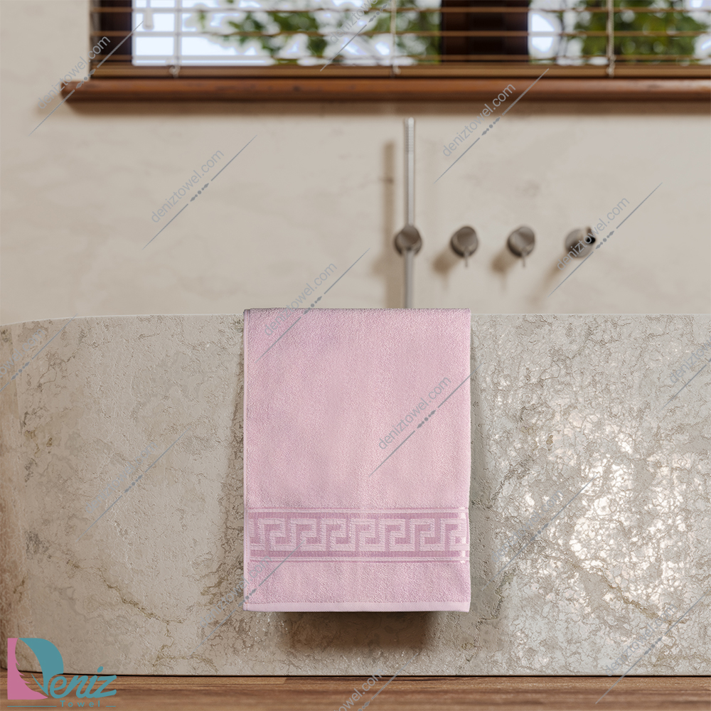حوله استخری طرح رومی رنگ کالباسی