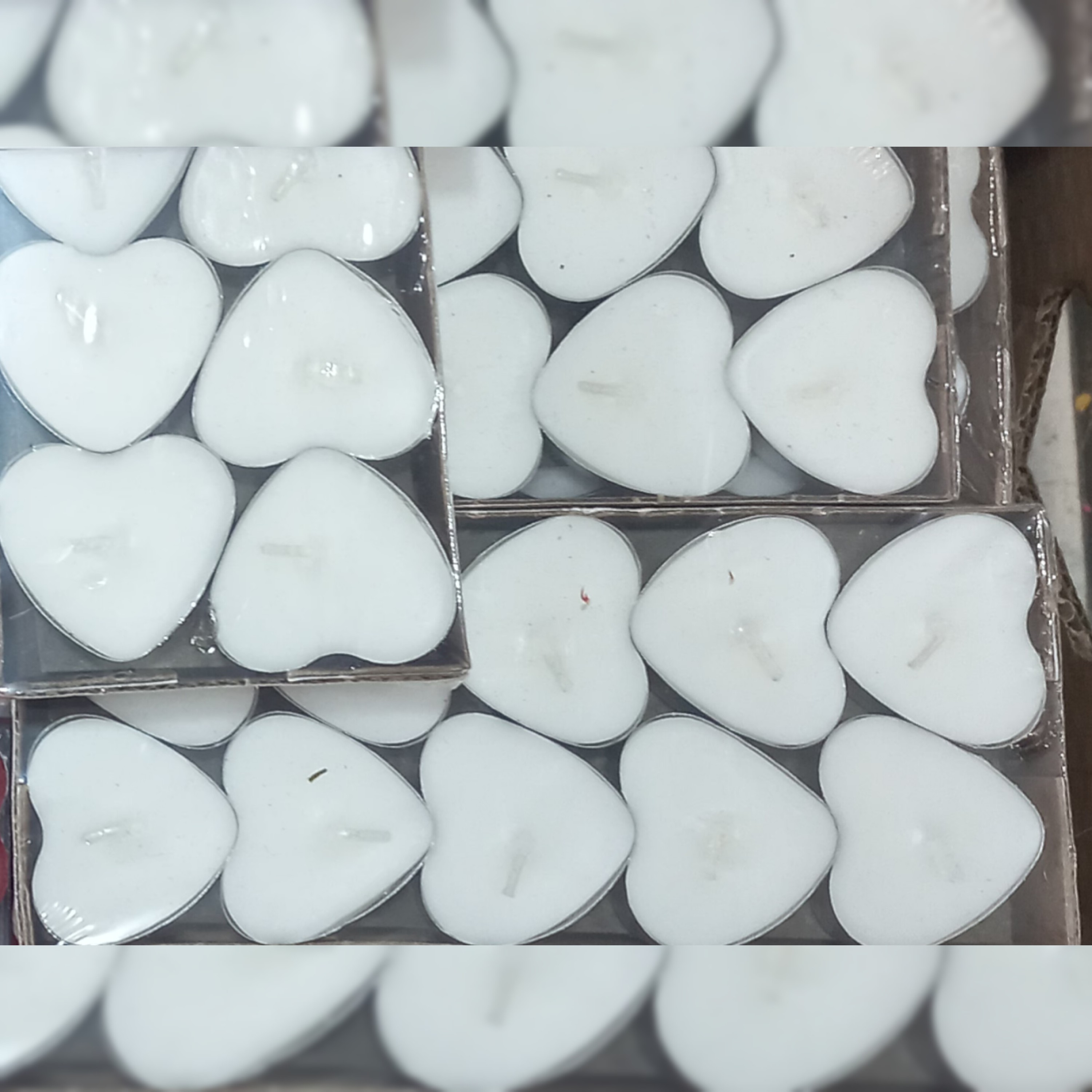 شمع وارمر  قلبی  (50 عددی) 