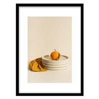 قیمت و خرید  تابلو دکوراتیو مدل عکاسی مینیمال پرتقال کد 0385