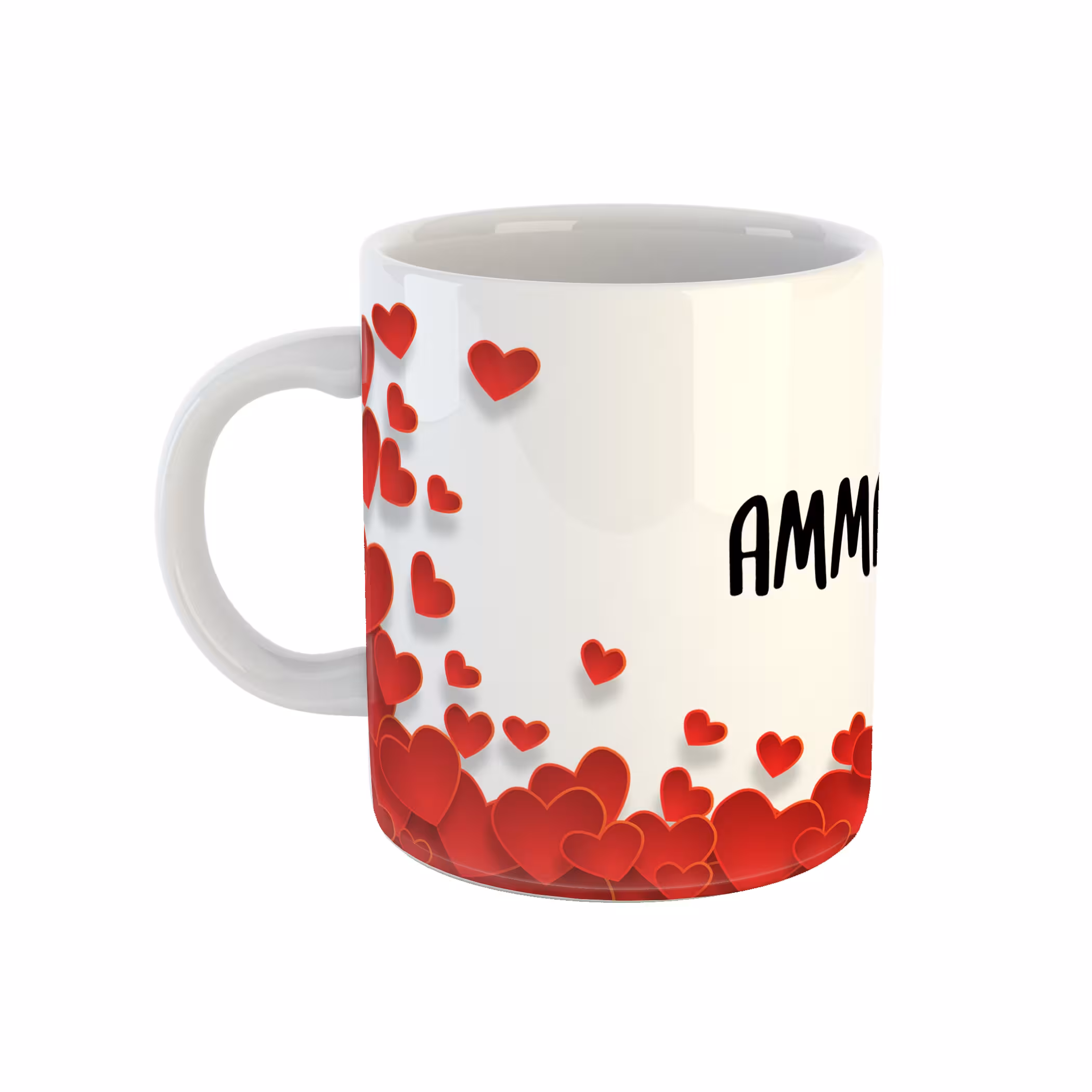 ماگ طرح قلب مدل عمار