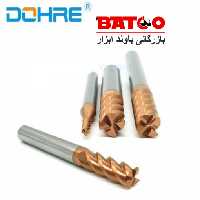 فرز 4پر کارباید راکول دوهره اصل HRC58 4F D12X30X12X75