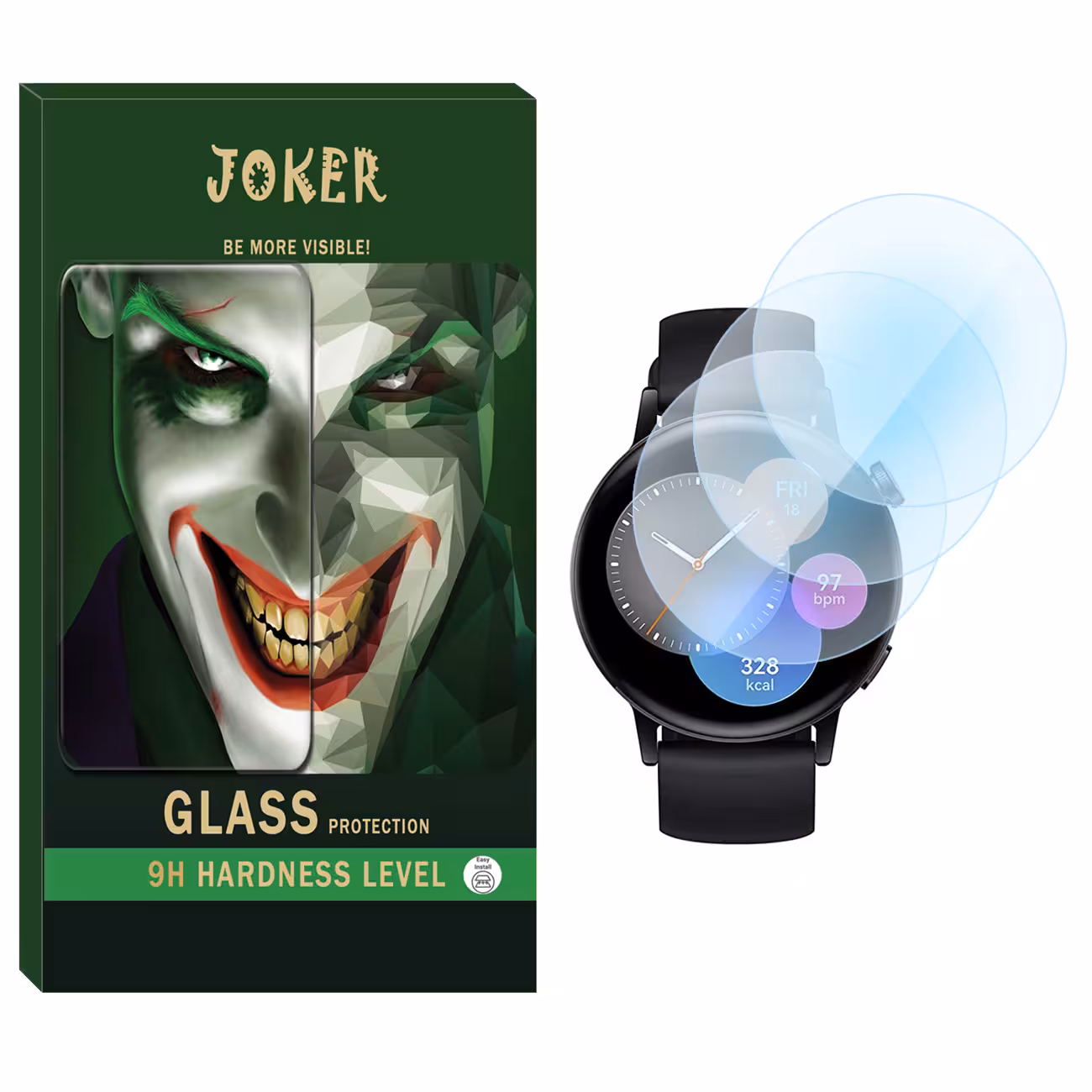 محافظ صفحه نمایش نانو جوکر مدل NJK مناسب برای ساعت هوشمند هوآوی Watch GT 3 42mm بسته سه عددی