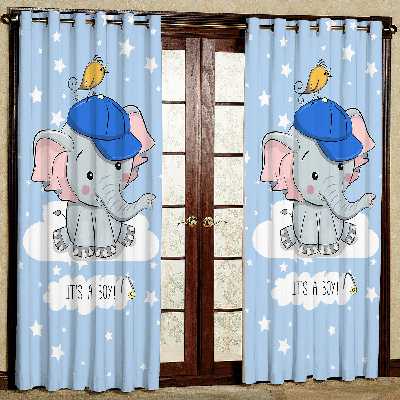 پرده مدل مخمل پانچی کد 4574 سایز 200x140 سانتی متر