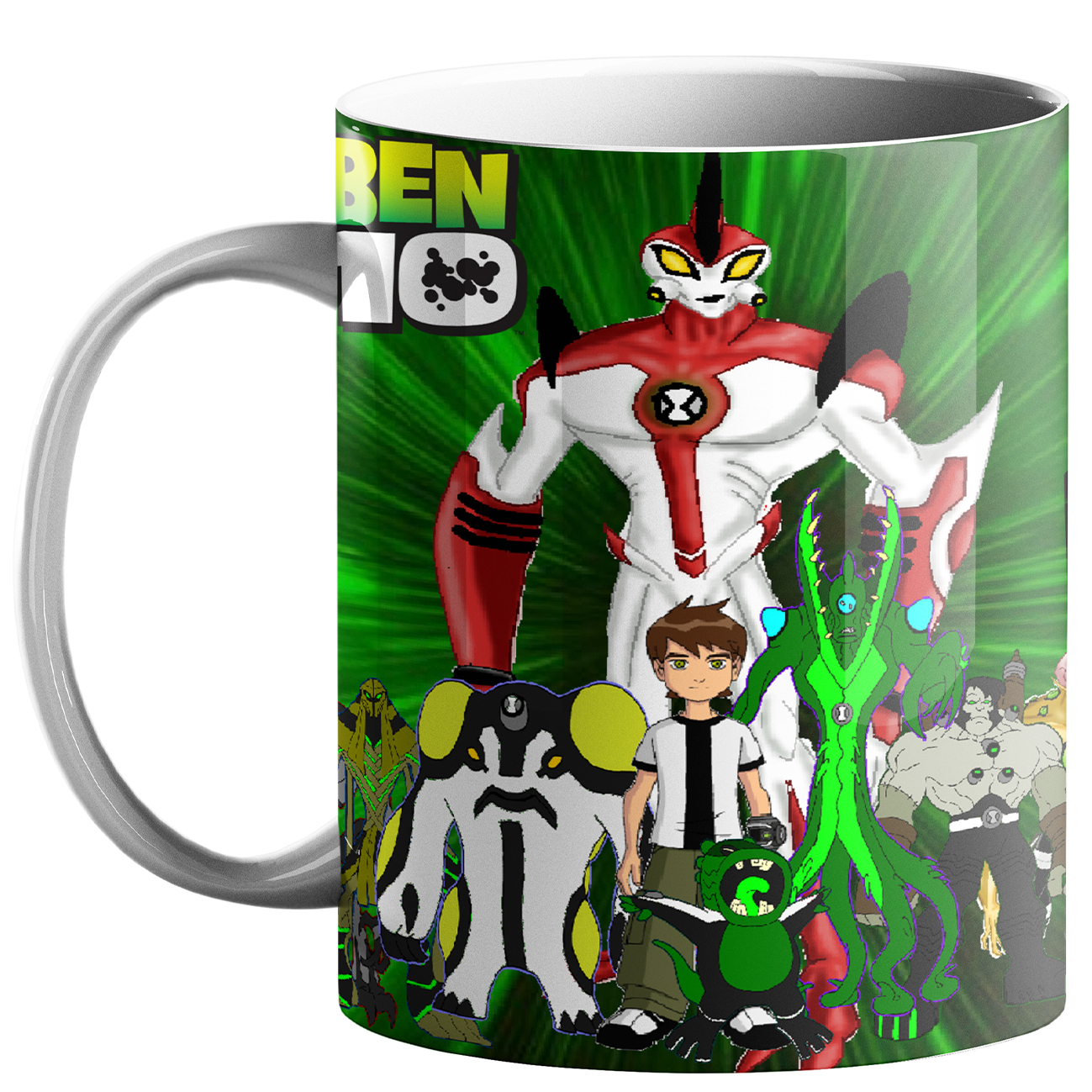 ماگ طرح بن تن کد ben800