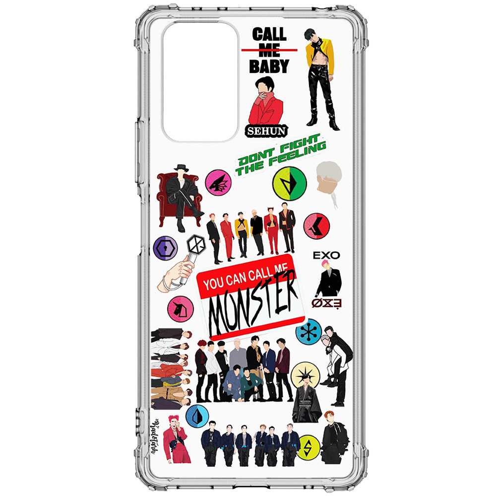 کاور طرح EXO مناسب برای گوشی موبایل شیائومی Redmi Note 10 / 10S 