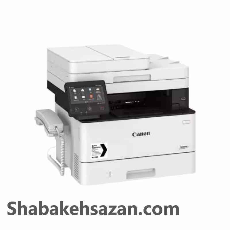 پرینتر چندکاره لیزری کانن مدل i-SENSYS MF445dw به همراه گوشی