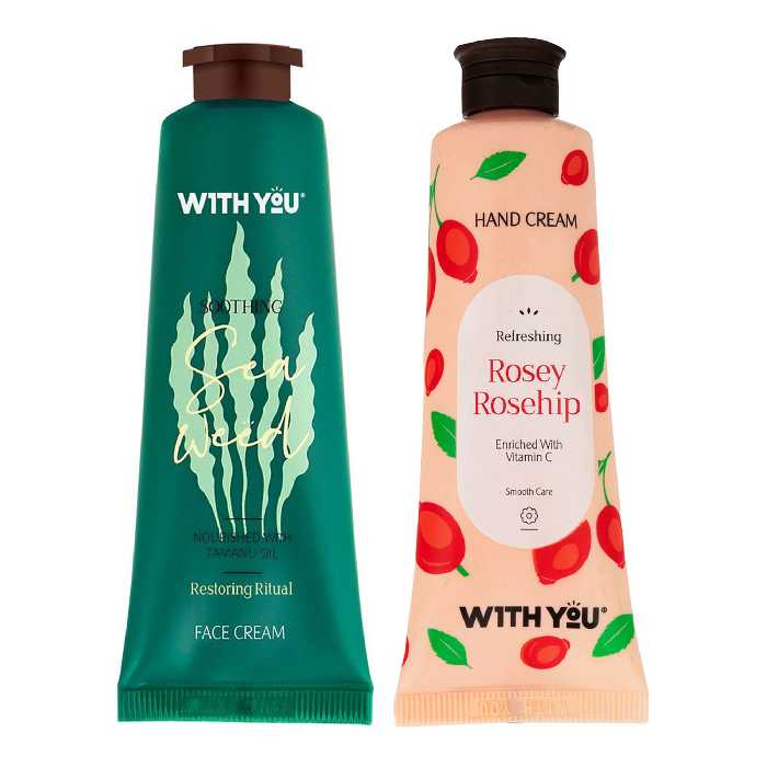 کرم مرطوب کننده ویت یو مدل SEAWEED and Rosey Rosehip حجم 50 میلی لیتر مجموعه 2 عددی