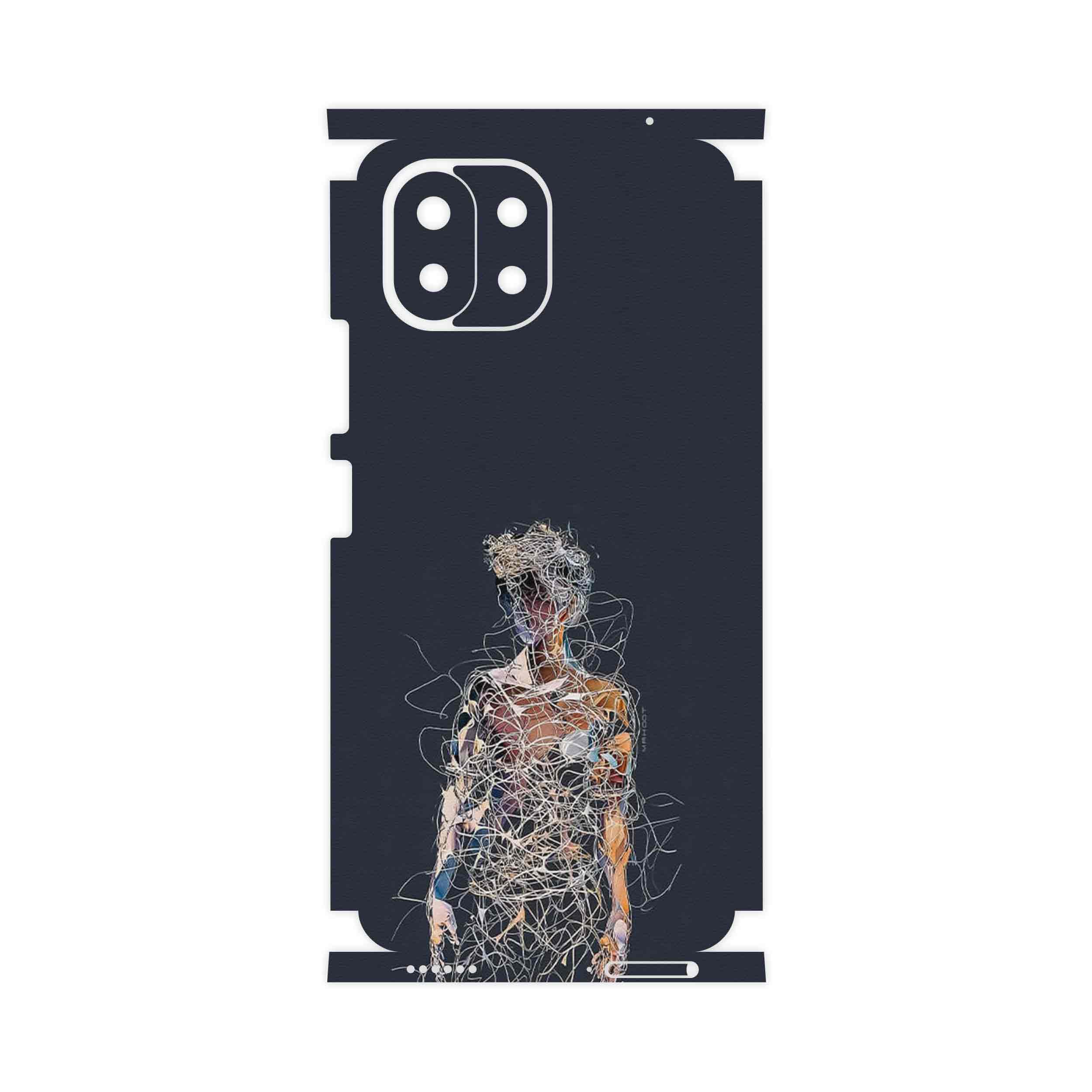برچسب پوششی ماهوت مدل Strings Digital Art 1-FullSkin مناسب برای گوشی موبایل شیائومی MI 11 LITE