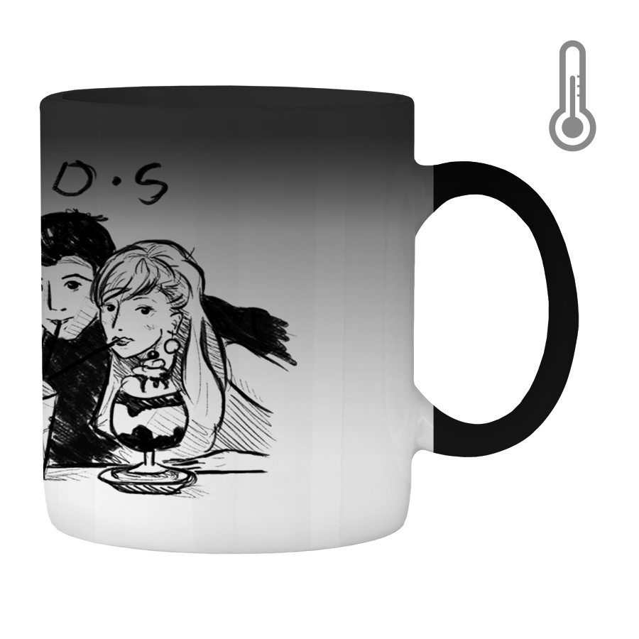  ماگ حرارتی طرح فرندز کد 400269