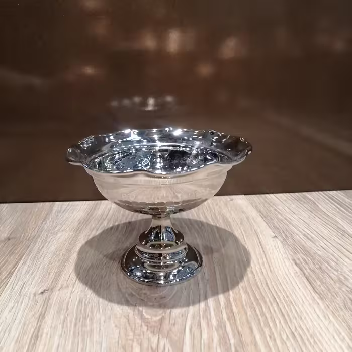 پیاله آجیل خوری کروم 
