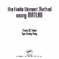 خرید و دانلود نسخه کامل کتاب The Finite Element Method Using Matlab