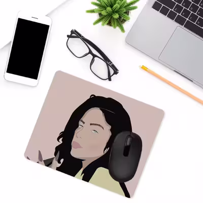 ماوس پد طرح بیلی ایلیش مدل MP1698