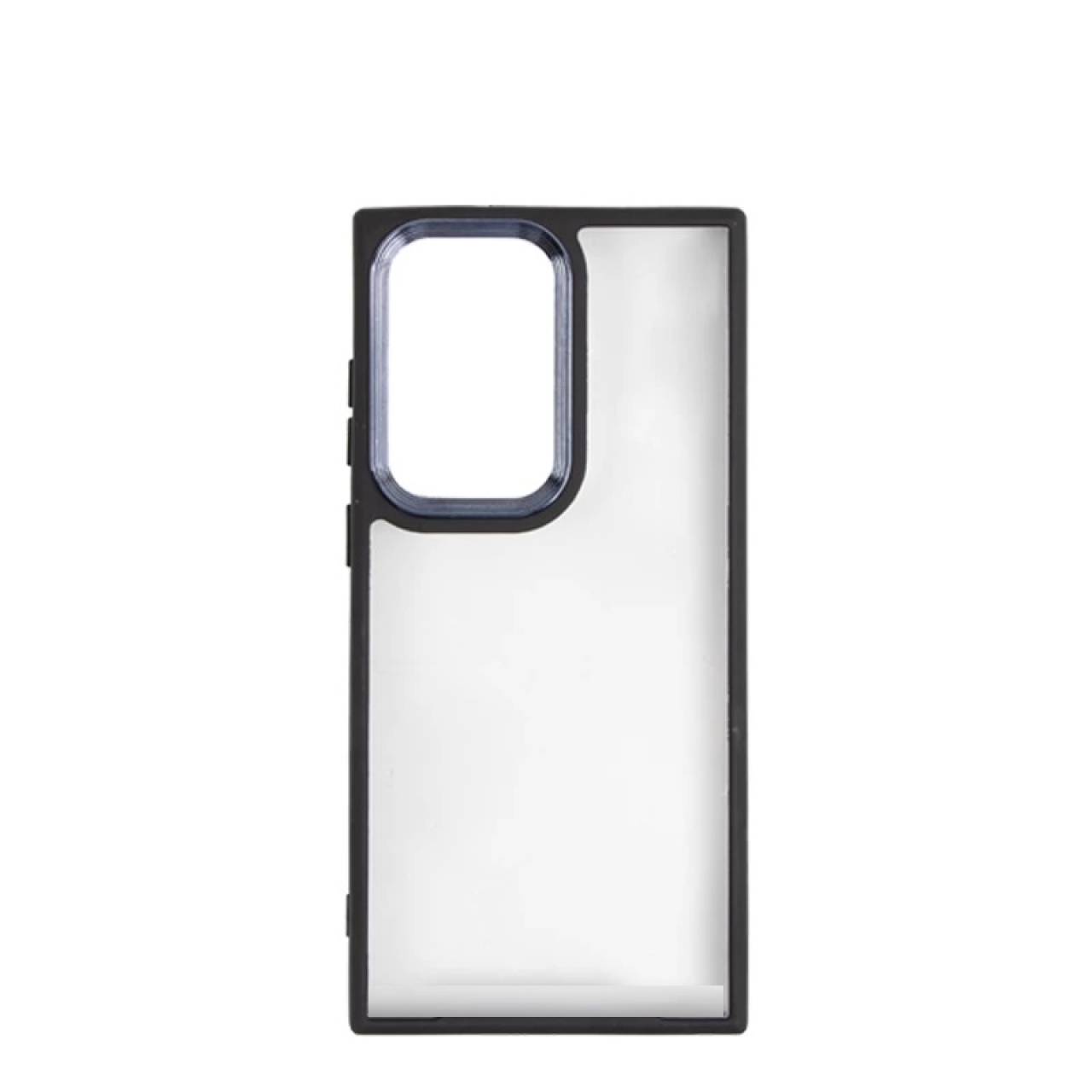 کاور پشت شفاف دور محافظ متال مدل new skin مناسب برای گوشی سامسونگ Samsung Galaxy S23 Ultra
