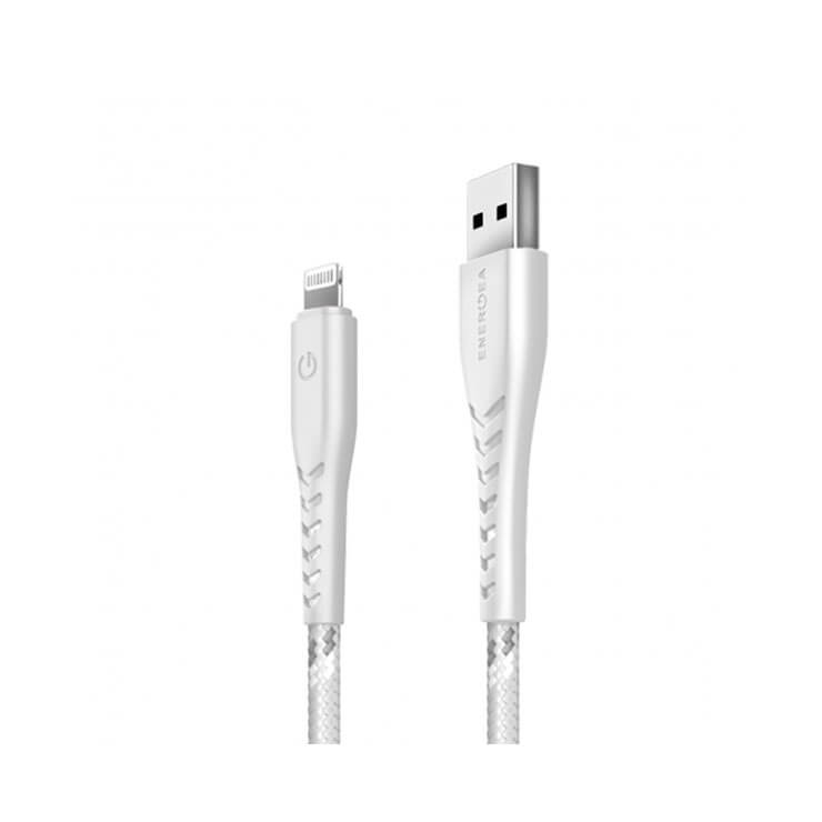 کابل USB-A به لایتنینگ انرژیا سری NYLOFLEX با استاندارد C89 طول 150cm