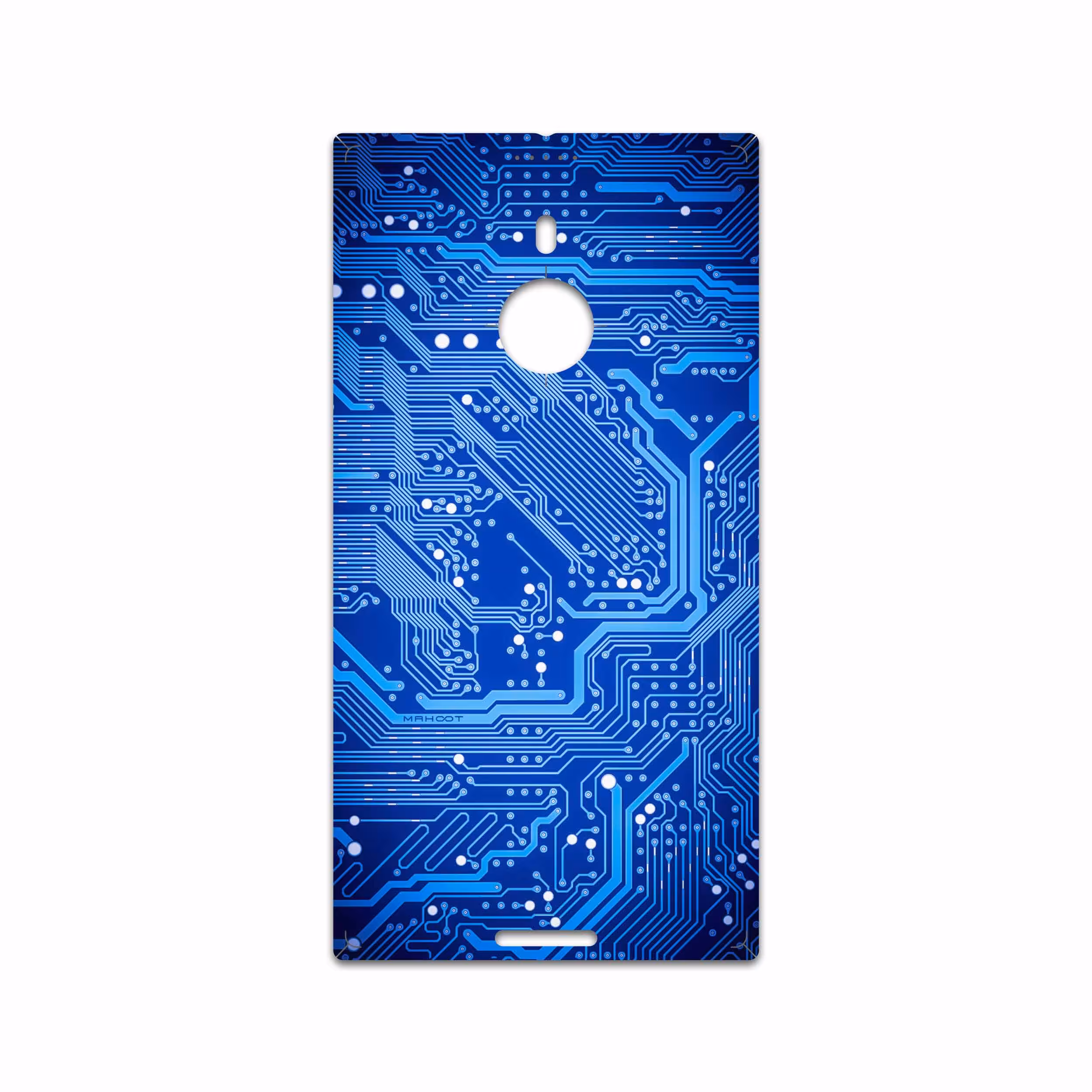 برچسب پوششی ماهوت مدل Blue Printed Circuit Board مناسب برای گوشی موبایل نوکیا Lumia 1520