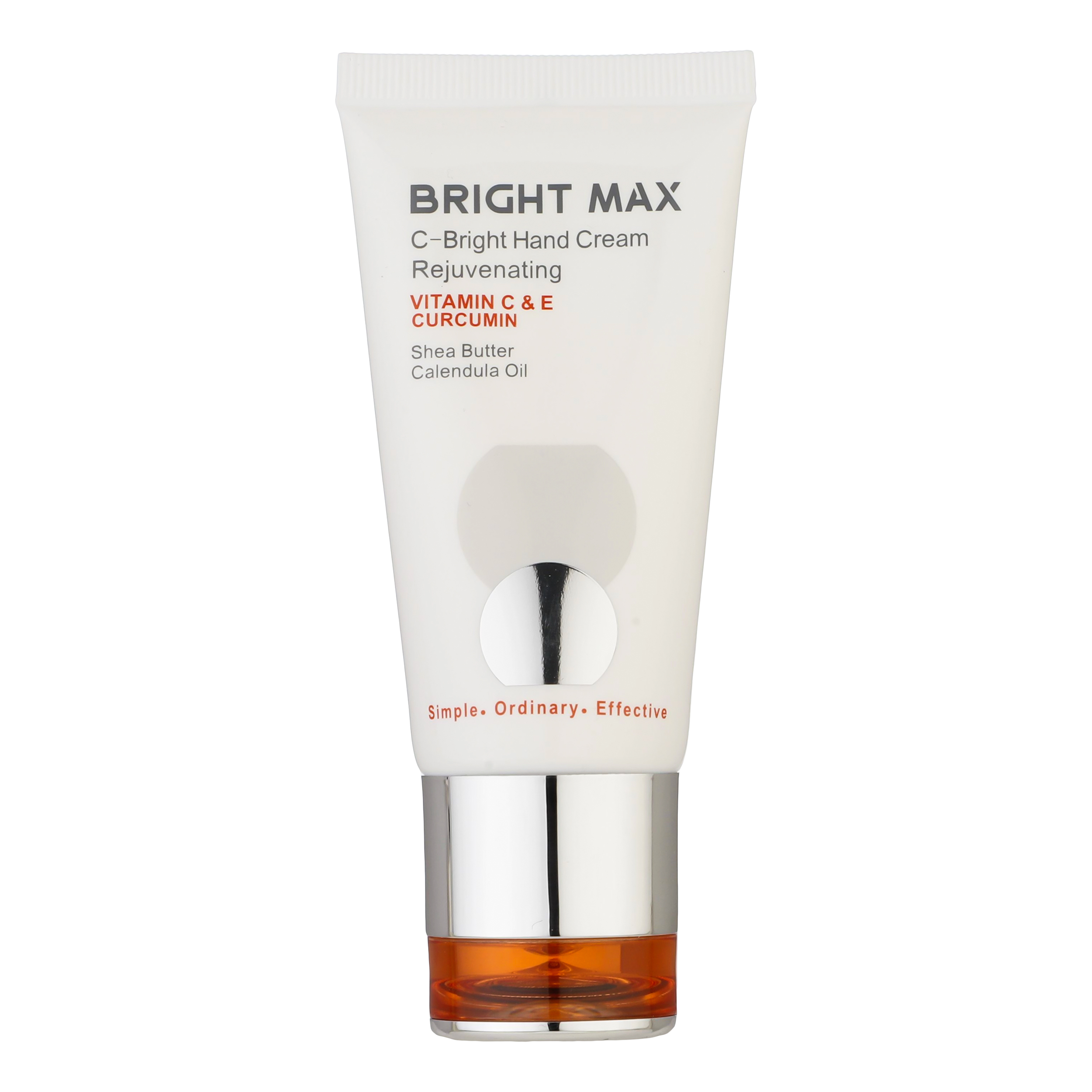 کرم مرطوب کننده دست و ناخن ویتامین سی برایت مکس مدل c-b حجم 50 میلی لیتر