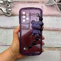 قاب گوشی Galaxy A23 4G سامسونگ ژله ای بالشتی دستبندی خرسی KAWS کد 47934