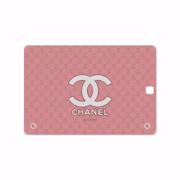 برچسب پوششی ماهوت مدل CHANEL-Logo مناسب برای تبلت سامسونگ Galaxy Tab A 9.7 2015 T555