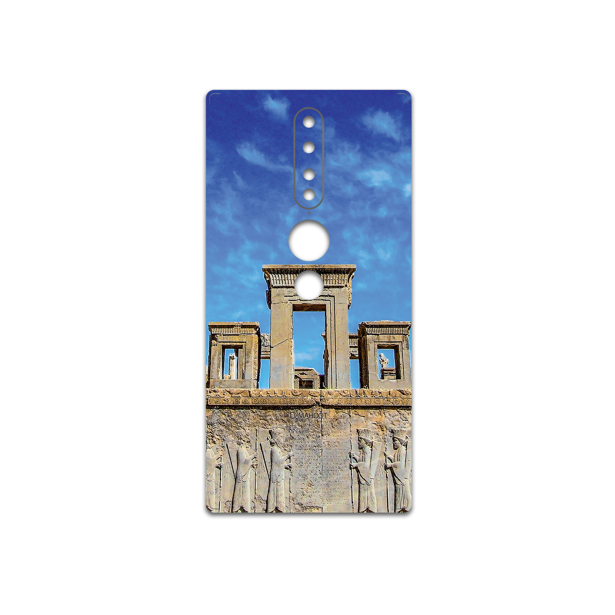 برچسب پوششی ماهوت مدل TAKHT-e-JAMSHID مناسب برای گوشی موبایل لنوو Phab2 Pro