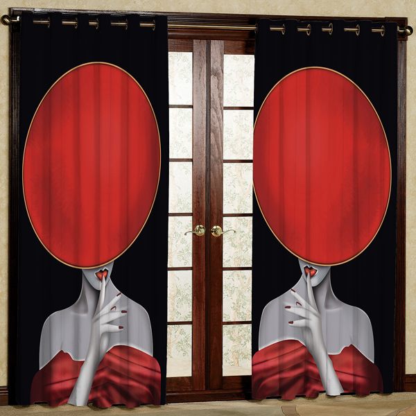 پرده مدل مخمل پانچی کد 6953 سایز 280x140 سانتی متر