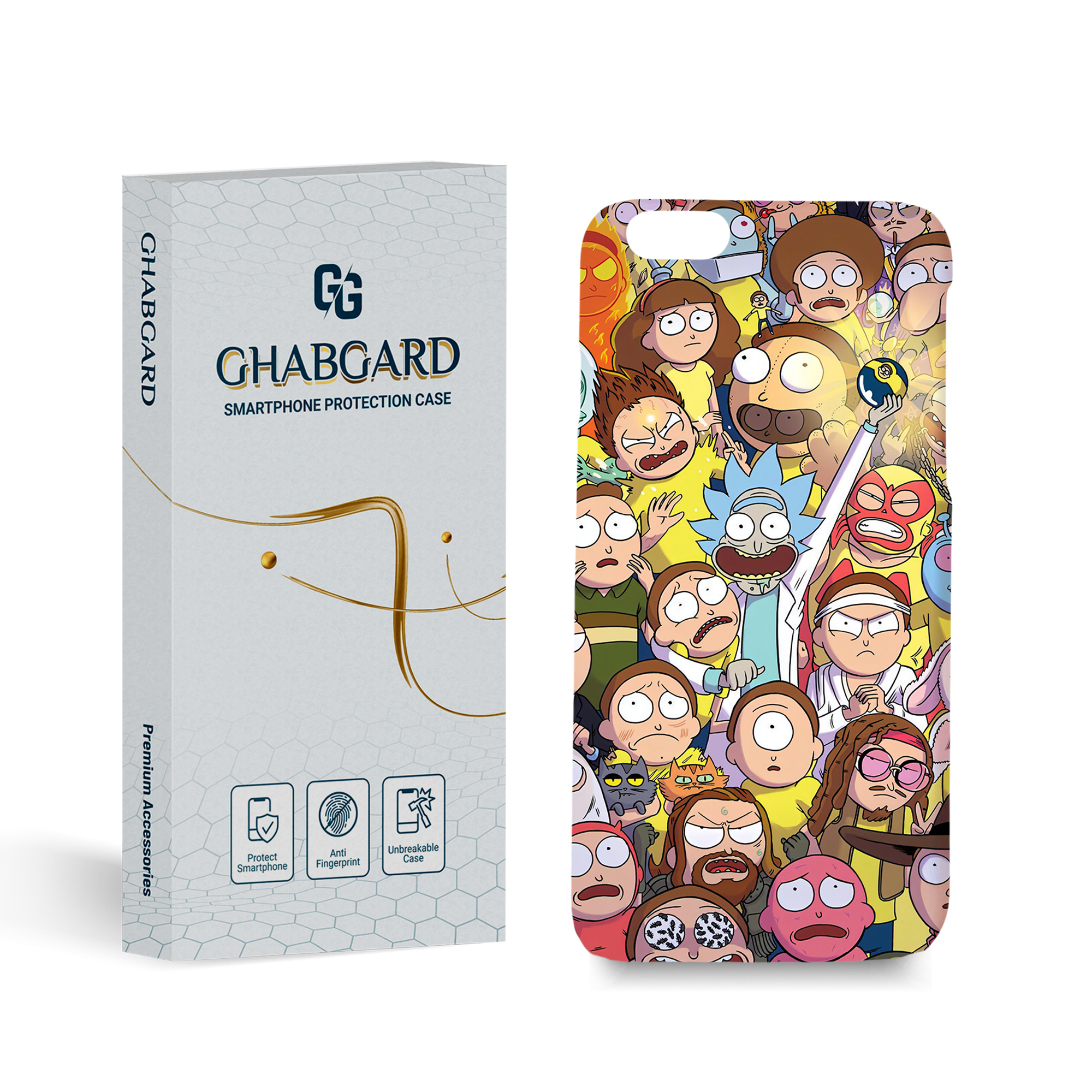 کاور قاب گارد مدل پسرانه مناسب برای گوشی موبایل اپل iphone 6 \ 6s