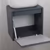 ست کابینت و روشویی دلفین مدل 2742-GR به همراه آینه