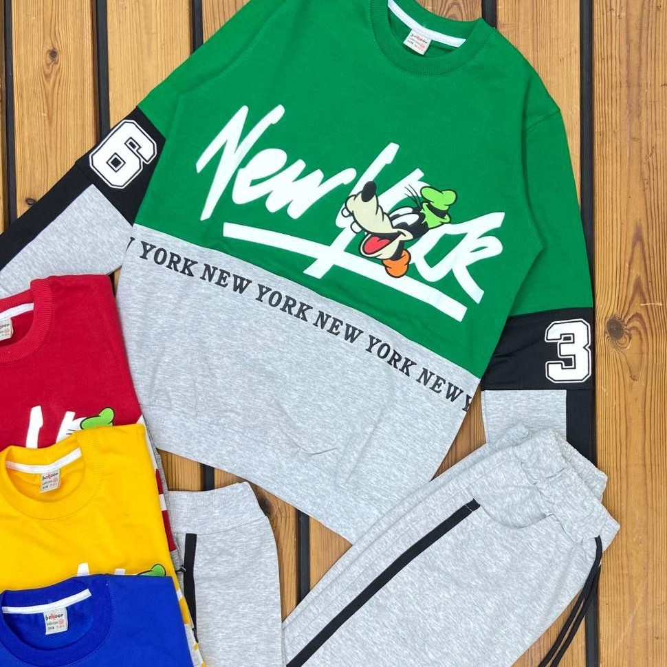 بلوز شلوار پسرانه دورنگ