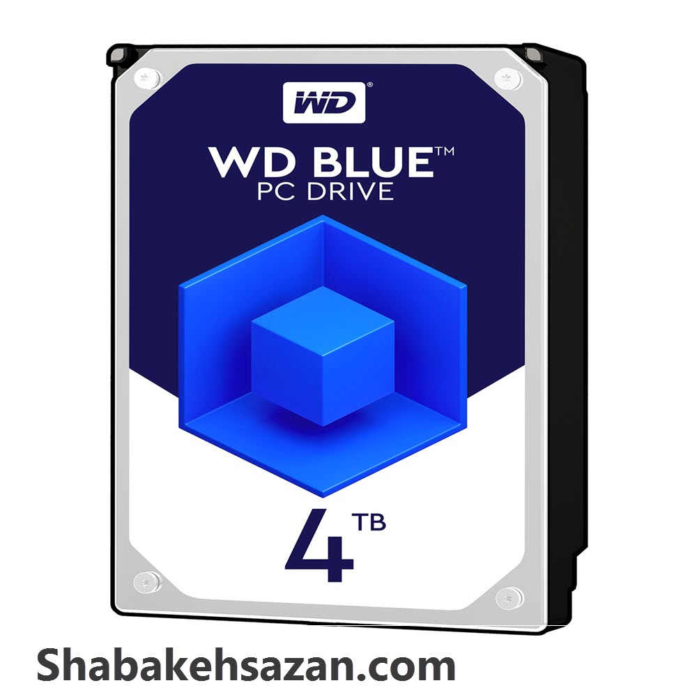 هارد دیسک اینترنال وسترن دیجیتال مدل Blue WD40EZRZ ظرفیت 4 ترابایت