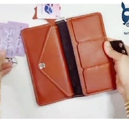 کیف پول دست دوز 