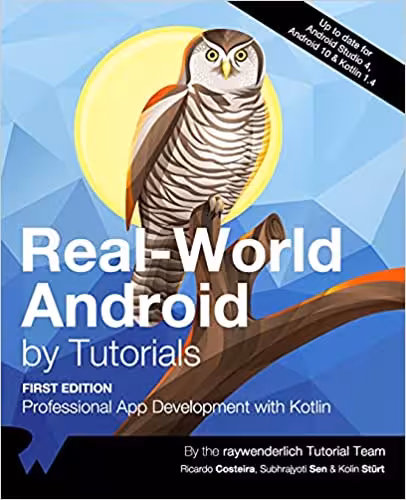خرید و دانلود نسخه کامل کتاب Real-World Android by Tutorials: Professional App Development with Kotlin - Pdf