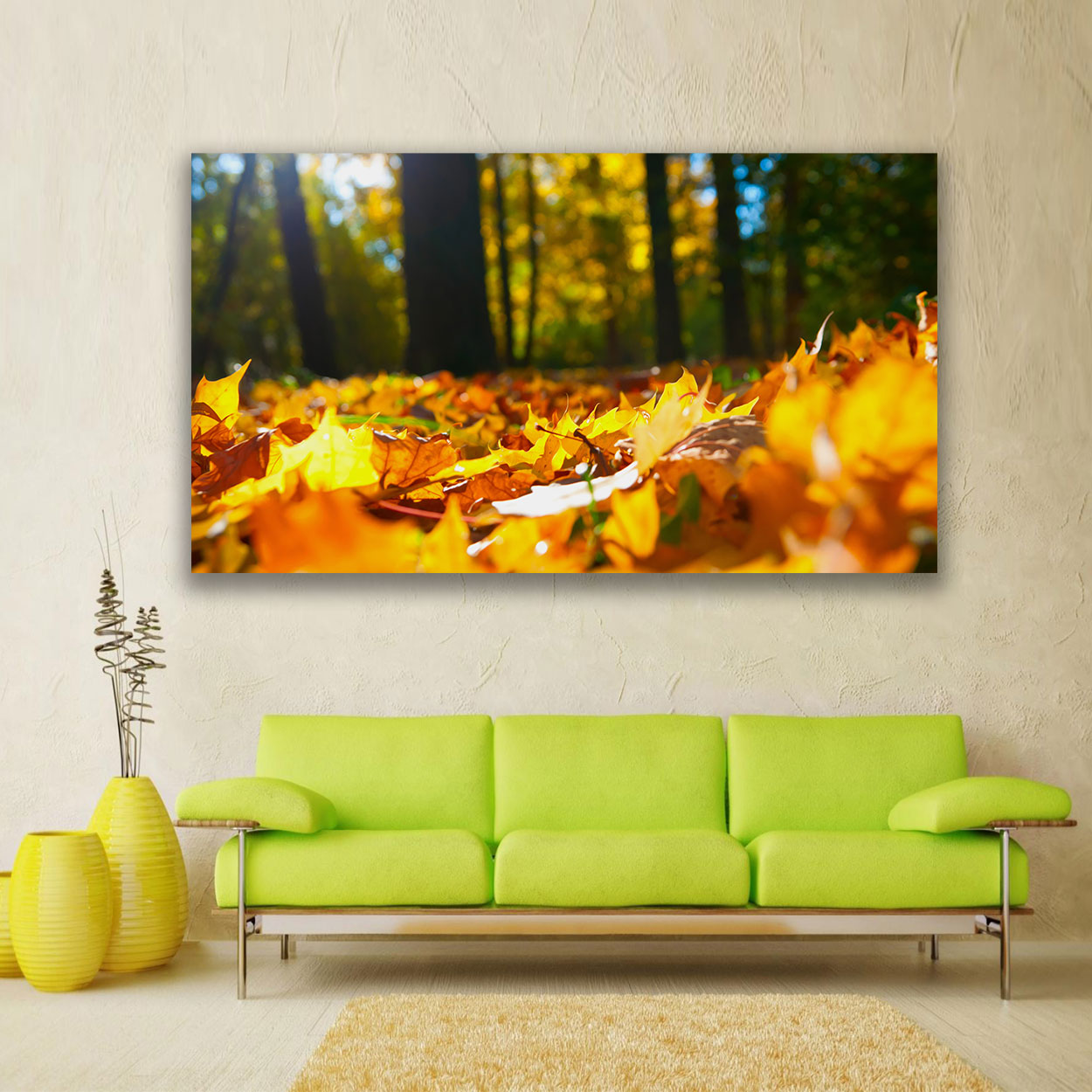 تابلو شاسی طرح خزان پاییز کد 24