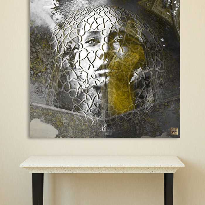 تابلو بوم چارگوش مدل 2582