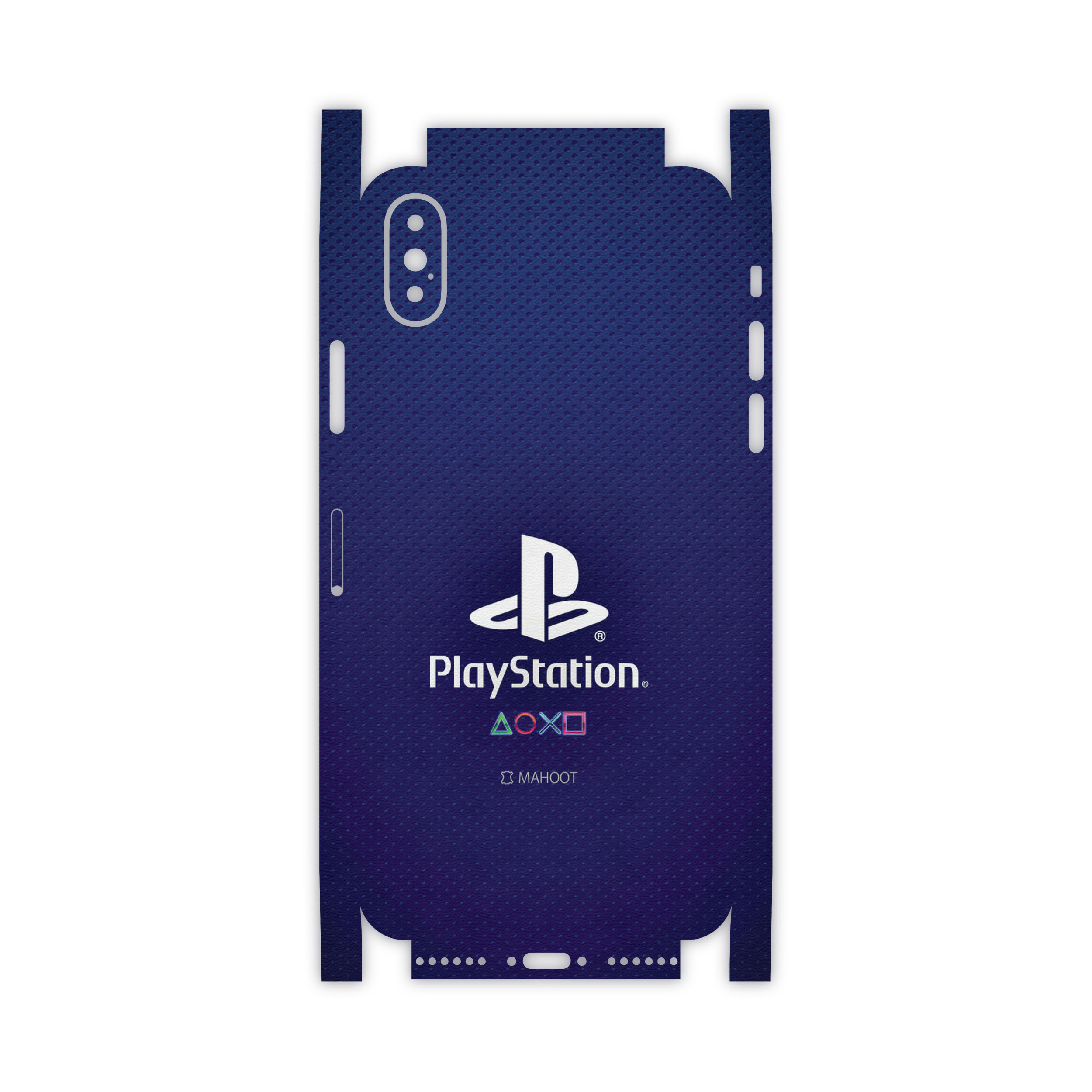 برچسب پوششی ماهوت مدل PlayStation-FullSkin مناسب برای گوشی موبایل اپل iPhone X