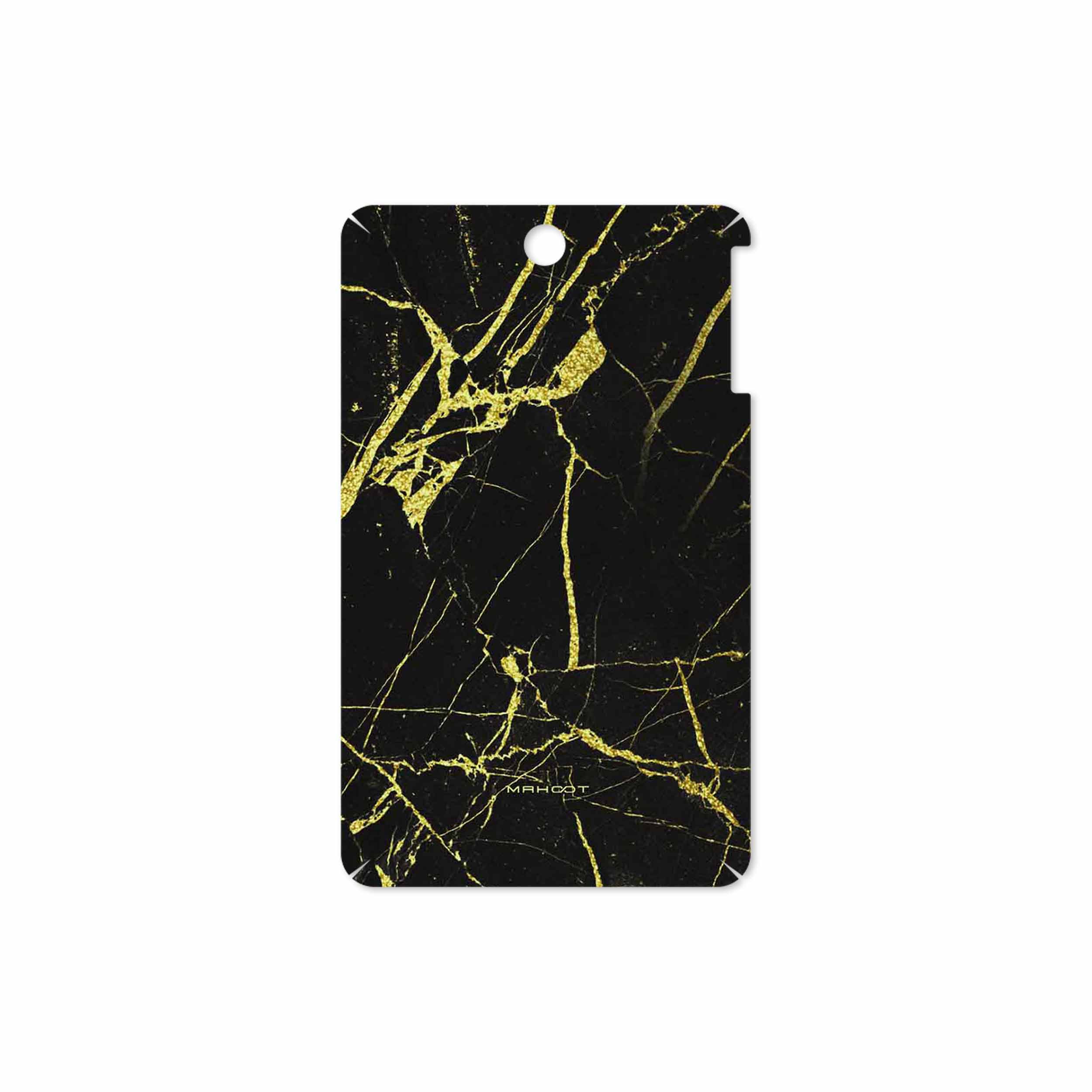 برچسب پوششی ماهوت مدل Graphite-Gold-Marble مناسب برای تبلت لنوو A7-50 A3500 2014