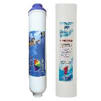 فیلتر دستگاه تصفیه کننده آب لابستر مدل New-500 به همراه فیلتر آکوا سان مدل alkalain