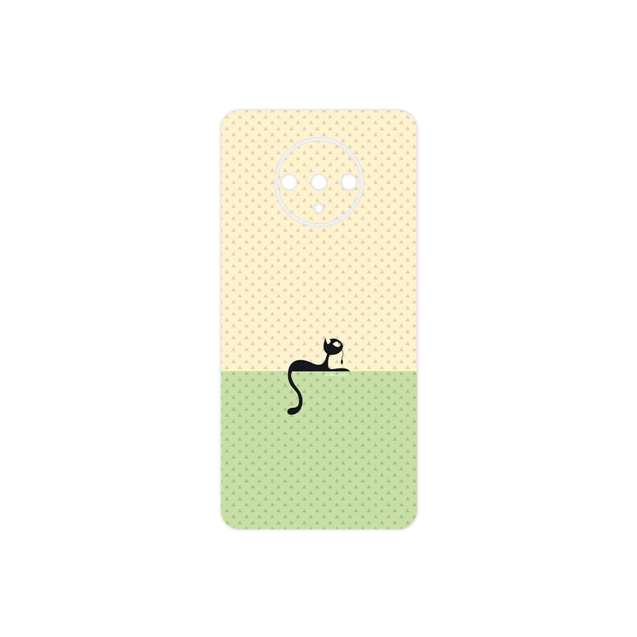 برچسب پوششی ماهوت مدل Minimal Internet Cat Icon مناسب برای گوشی موبایل وان پلاس 7T