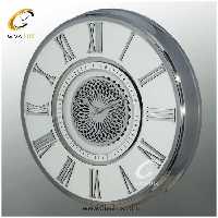 ساعت دیواری اورجینال آرتمیس آلیاژ فلزی نقره ای| کد رفرنس 90047، مدل: 2044Silver White