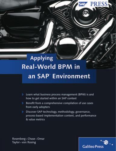 خرید و دانلود نسخه کامل کتاب Applying Real-World BPM in an SAP Environment