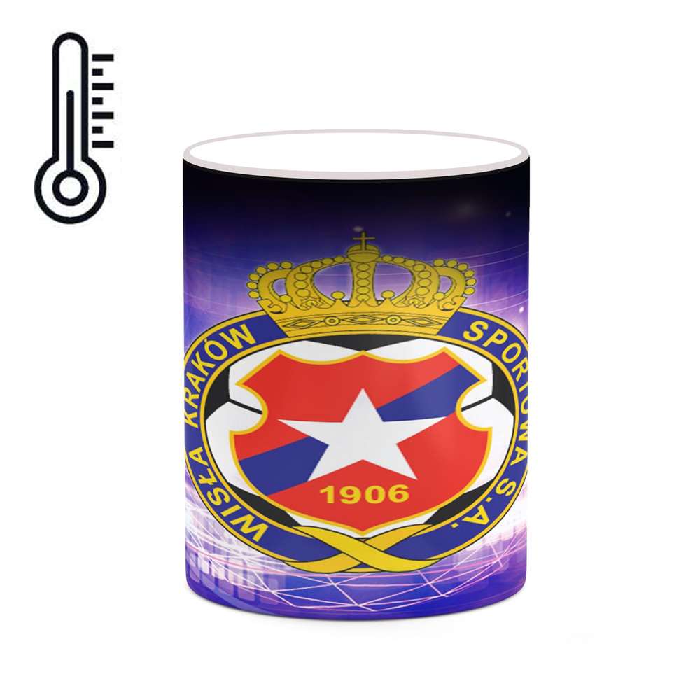 ماگ حرارتی کاکتی طرح تیم Wisla Krakow مدل mgh19823