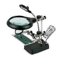 گیره مونتاژ چند منظوره ذره بین دار MAGNIFIER TE-800