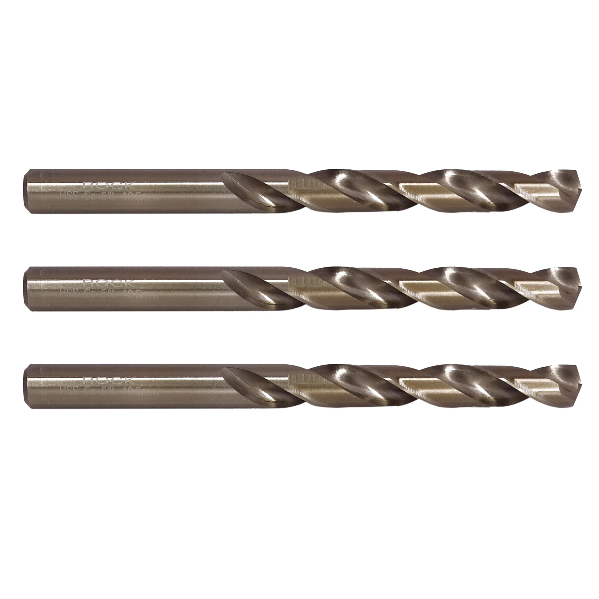 مته فلز کبالت راک مدل ART-RK-105mm- سایز 105 میلی متر مجموعه 3 عددی