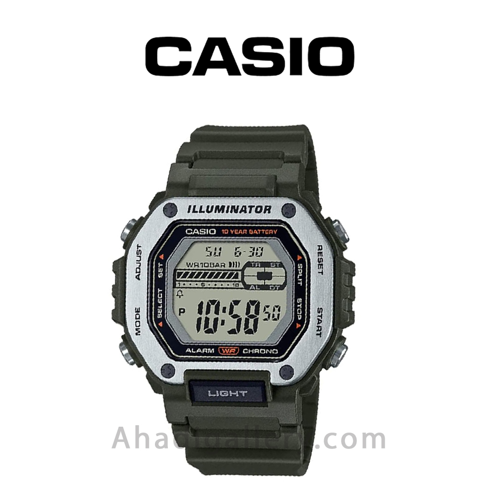 ساعت مچی کاسیو مدل MWD-110H-3AVDF