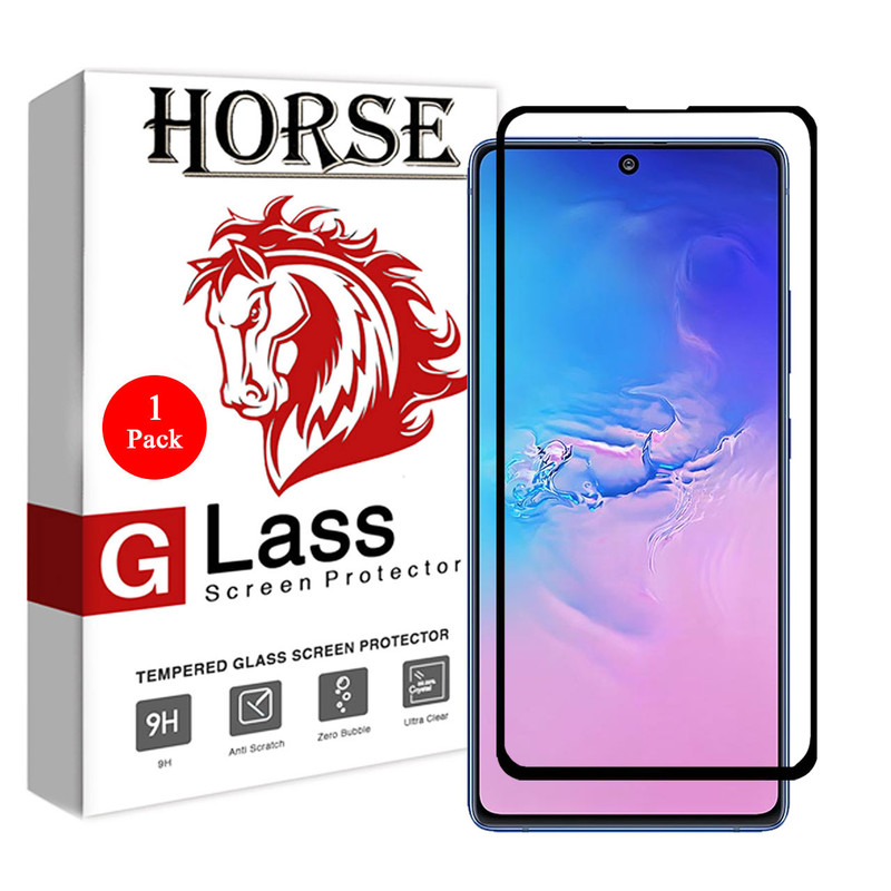 محافظ صفحه نمایش 5D هورس مدل FAG مناسب برای گوشی موبایل سامسونگ Galaxy S10 Lite | کالا برتری