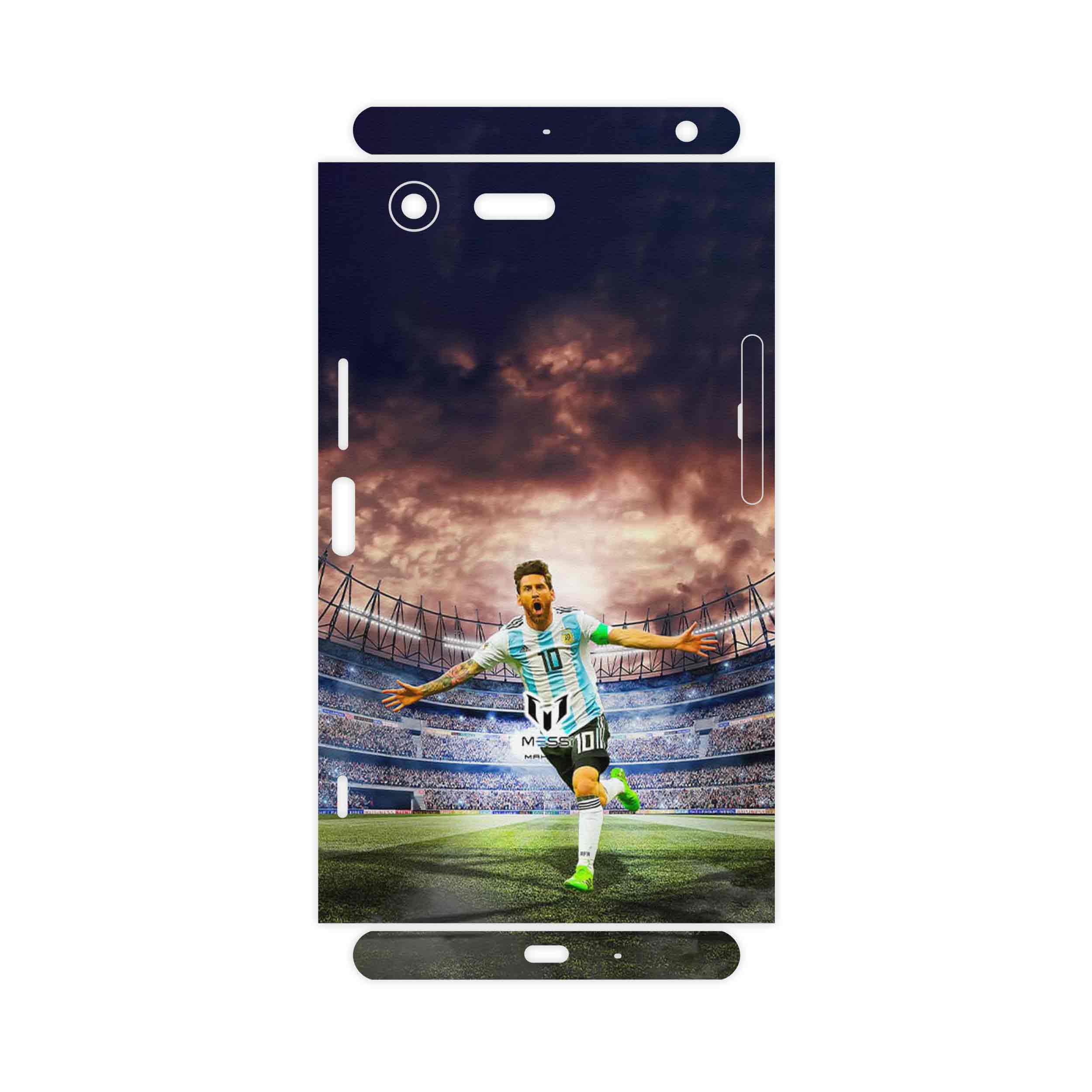 برچسب پوششی ماهوت مدل Lionel Messi 2-FullSkin مناسب برای گوشی موبایل سونی Xperia XZ Premium