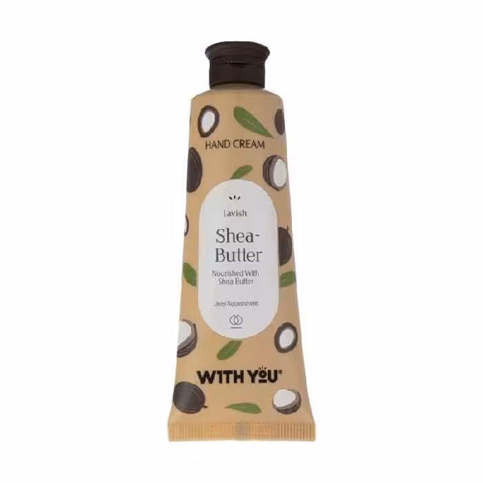 کرم مرطوب کننده حاوی روغن دانه شی باتر مدل Shea butter ویت یو 50 میل