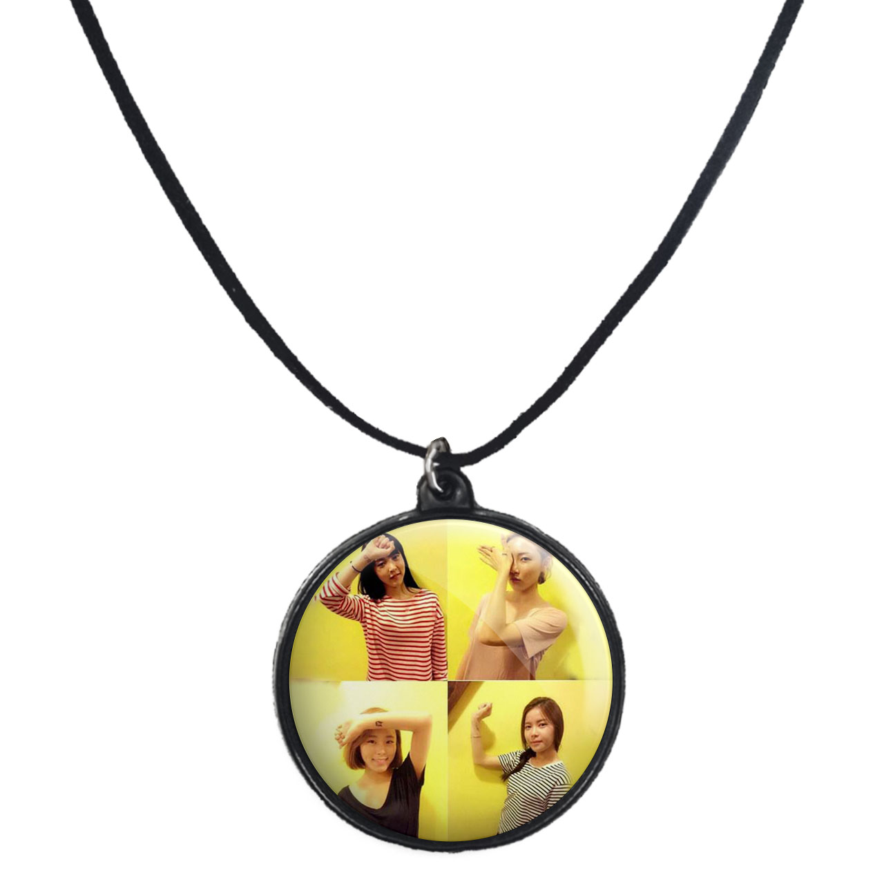 گردنبند پرمانه طرح mamamoo کد pmb.13311مدل دو طرفه